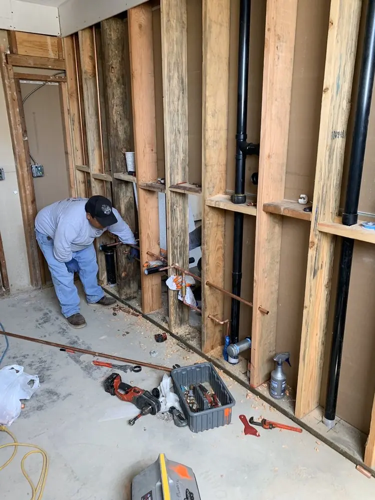 Commercial rough-in plumbing for Water Heater Replacement in East Weymouth